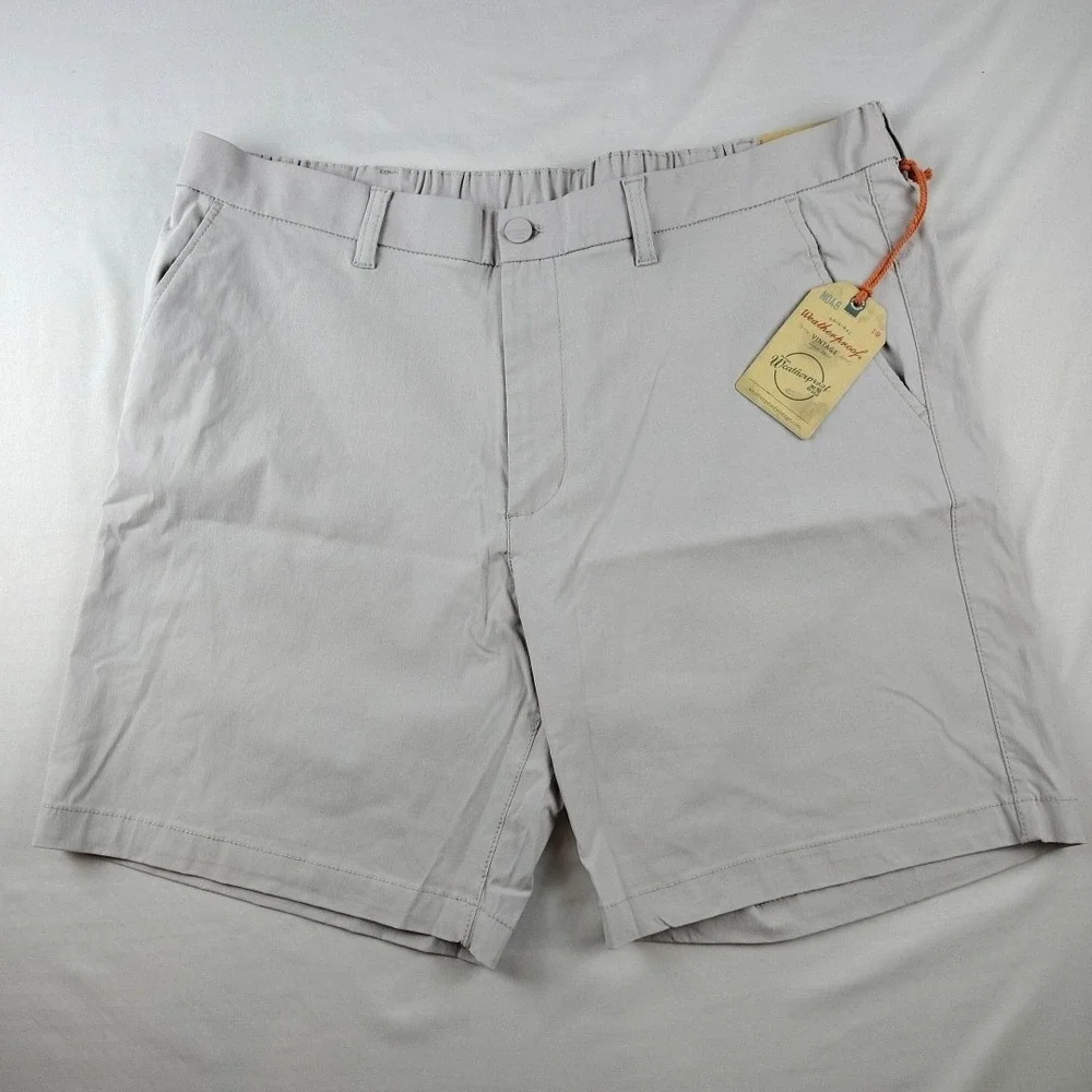 Weatherproof Vintage Shorts Mens 38x8.5 Gray  Stretch Momentum Active NWT